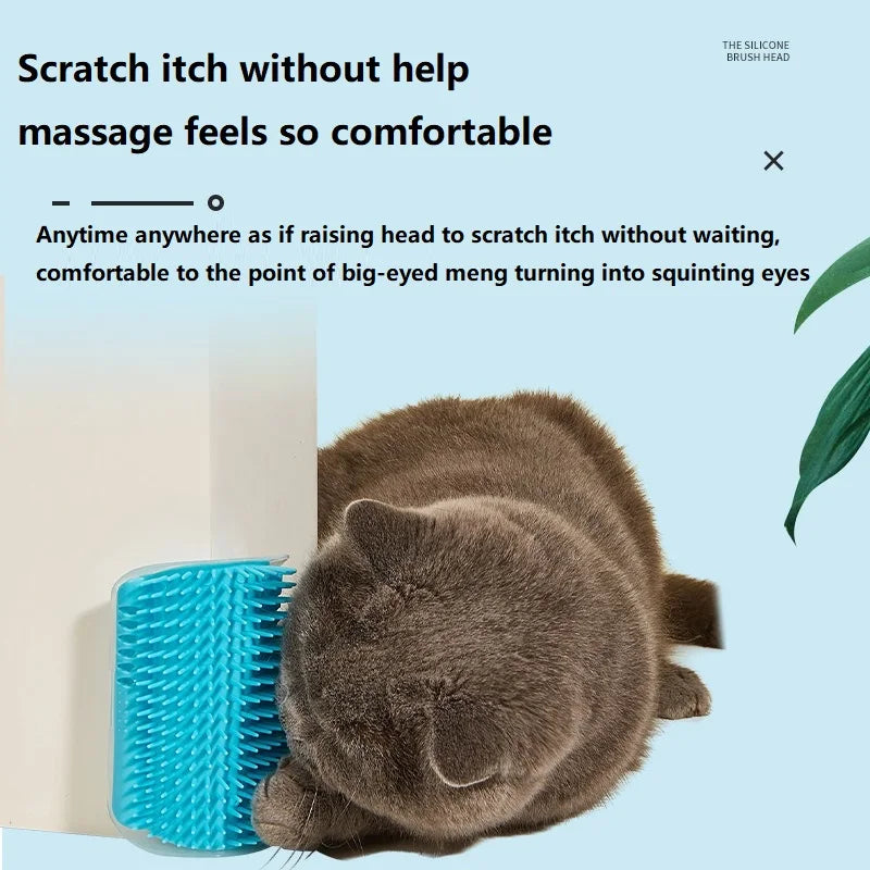 Cat Massager Cat Grooming Products for Cat Scratcher Massager for Cats Scratching Pets Brush Remove Hair Comb Grooming Table
