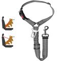 New Solid Two-In-One Dog Harness Pet Car Seat Belt Leash Backseat Safety Belt Adjustable for Kitten Dogs Collar Pet Accessories