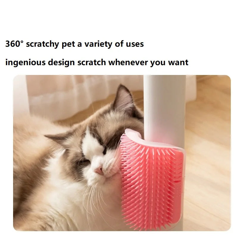 Cat Massager Cat Grooming Products for Cat Scratcher Massager for Cats Scratching Pets Brush Remove Hair Comb Grooming Table